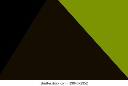 Dark Black vector low poly cover. Shining colored illustration in a Brand new style. Completely new template for your business design.