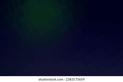 Dark Black vector low poly texture. Colorful abstract illustration with gradient. Polygonal design for your web site.