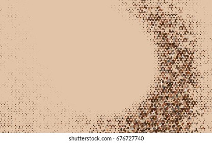 Dark Black vector low poly background. A sample with a polygonal design. Low poly illustration, low polygonal background.