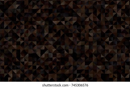 Dark Black vector low poly template. A sample with polygonal shapes. A completely new template for your business design.