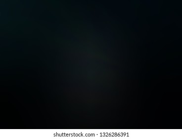 Dark Black vector modern bokeh pattern. Colorful illustration in blurry style with gradient. Brand new design for your business.