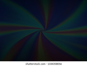 Dark Black vector modern bokeh pattern. Colorful abstract illustration with gradient. The elegant pattern for brand book.