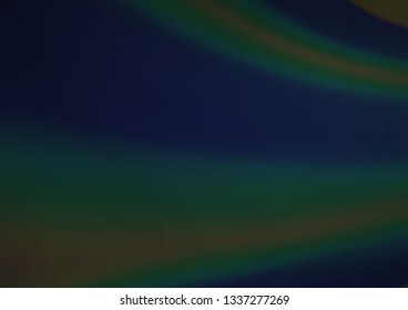Dark Black vector modern bokeh pattern. A completely new color illustration in a bokeh style. The template for backgrounds of cell phones.