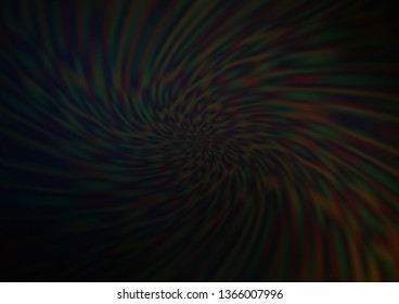 Dark Black vector modern bokeh pattern. Creative illustration in halftone style with gradient. Brand new style for your business design.