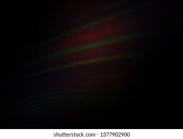 Dark Black vector modern bokeh pattern. A vague abstract illustration with gradient. The elegant pattern for brand book.
