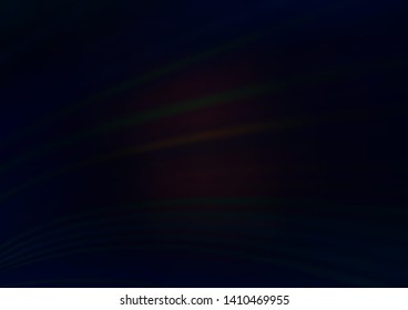 Dark Black vector modern bokeh pattern. Glitter abstract illustration with an elegant design. The template can be used for your brand book.