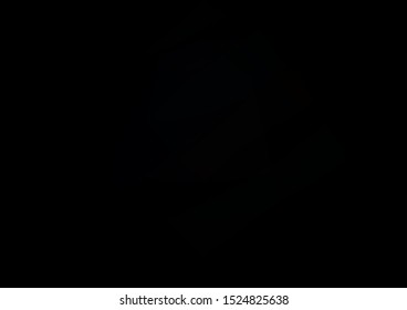 Dark Black vector modern bokeh pattern. Colorful illustration in blurry style with gradient. Brand new design for your business.