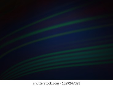 Dark Black vector modern bokeh pattern. Modern geometrical abstract illustration with gradient. The best blurred design for your business.