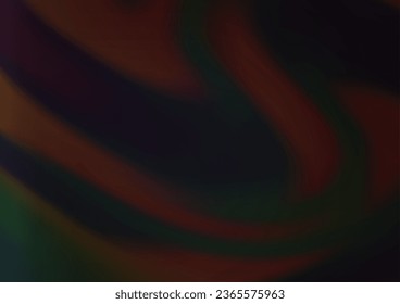 Dark Black vector modern bokeh pattern. Modern geometrical abstract illustration with gradient. The best blurred design for your business.