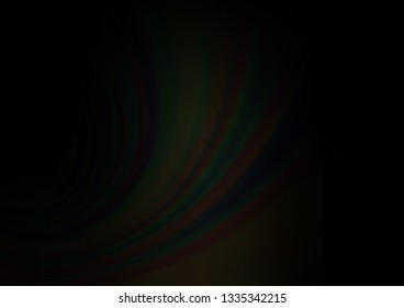 Dark Black vector modern elegant background. An elegant bright illustration with gradient. A new texture for your design.