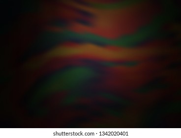 Dark Black vector modern elegant background. A completely new color illustration in a bokeh style. Brand new design for your business.