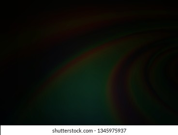 Dark Black vector modern elegant background. Colorful abstract illustration with gradient. The background for your creative designs.