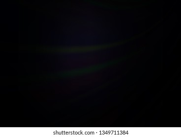 Dark Black vector modern elegant background. Colorful illustration in abstract style with gradient. The blurred design can be used for your web site.