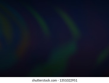Dark Black vector modern elegant background. Colorful abstract illustration with gradient. The template for backgrounds of cell phones.