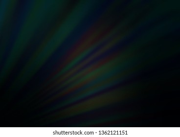 Dark Black vector modern elegant template. Colorful illustration in blurry style with gradient. The best blurred design for your business.