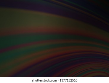 Dark Black vector modern elegant template. Modern geometrical abstract illustration with gradient. A new texture for your design.