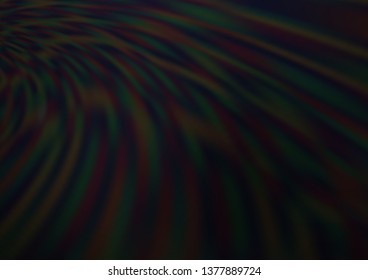 Dark Black vector modern elegant background. Colorful illustration in abstract style with gradient. The blurred design can be used for your web site.