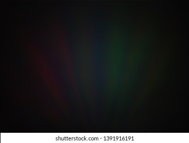 Dark Black vector modern elegant background. A vague abstract illustration with gradient. The background for your creative designs.