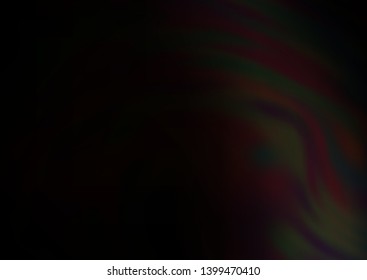 Dark Black vector modern elegant template. Colorful illustration in blurry style with gradient. The background for your creative designs.