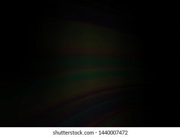 Dark Black vector modern elegant template. Colorful abstract illustration with gradient. The background for your creative designs.