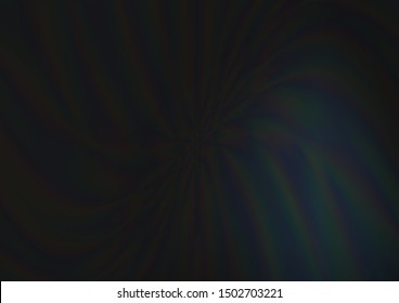 Dark Black vector modern elegant template. A completely new color illustration in a bokeh style. Brand new design for your business.