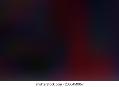 Dunkel schwarze, Vektorgrafik, moderner, eleganter Hintergrund. Farbige abstrakte Illustration mit Farbverlauf. Vorlage für jedes Markenbuch.