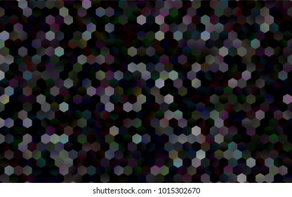 Dark Black vector modern geometrical abstract background. Texture, brand-new background. Geometric background in Origami style with gradient. 