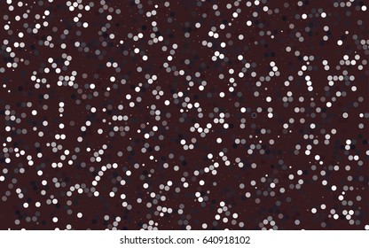 Dark Black vector modern geometrical circle abstract background. Dotted texture template. Geometric pattern in halftone style with gradient. 