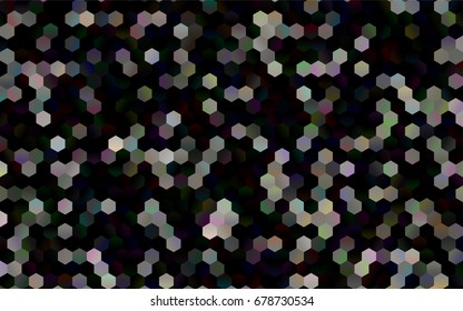 Dark Black vector modern geometrical abstract background. Texture, brand-new background. Geometric background in Origami style with gradient. 