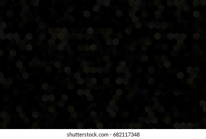 Dark Black vector modern geometrical abstract background. Texture, brand-new background. Geometric background in Origami style with gradient. 