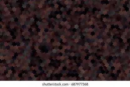 Dark Black vector modern geometrical abstract background. Texture, brand-new background. Geometric background in Origami style with gradient. 