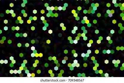 Dark Black vector modern geometrical abstract background. Texture, brand-new background. Geometric background in Origami style with gradient. 
