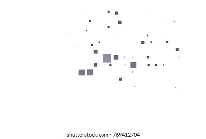 Dark Black vector modern geometrical background. Abstract template. Geometric pattern in square style with gradient.
