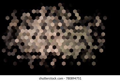 Dark Black vector modern geometrical abstract background. Texture, brand-new background. Geometric background in Origami style with gradient. 