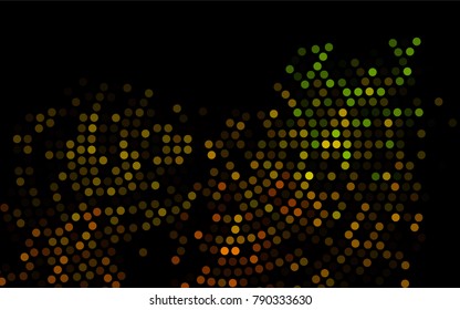 Dark Black vector modern geometrical circle abstract background. Dotted texture template. Geometric pattern in halftone style with gradient. Dark Black vector modern geometrical circle abstract background. Dotted texture template. Geometric pattern in halftone style with gradient.