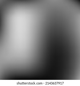 Dark Black Vector Monochrome Blurry Background. Grey Liquid Trendy Empty Smooth Surface. White Digital Aluminium Silver Gradient Mesh. Minimal Smooth Metallic Watercolor Gradient Backdrop.