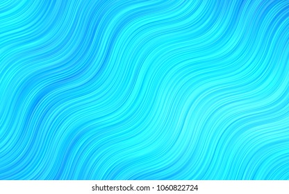 Dark Black vector pattern with bent ribbons. A vague circumflex abstract illustration with gradient. A completely new marble design for your business.