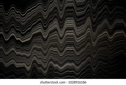 Dark Black vector pattern with bubble shapes. Geometric illustration in marble style with gradient.  Pattern for your business design.