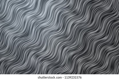 Dark Black vector pattern with bubble shapes. A sample with blurred bubble shapes. The template for cell phone backgrounds.