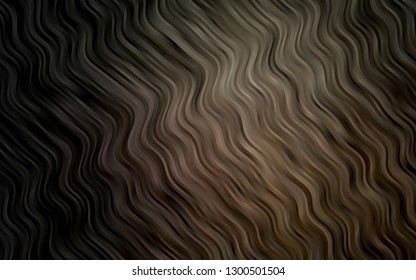 Dark Black vector pattern with bubble shapes. A completely new color illustration in marble style. Marble design for your web site.