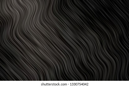 Dark Black vector pattern with bubble shapes. A completely new color illustration in marble style. Brand new design for your ads, poster, banner.