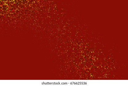 Dark Black vector pattern. Hexagonal template. Geometric sample. Repeating hexagon shapes. Brand-New texture for your design. Pattern can be used for background