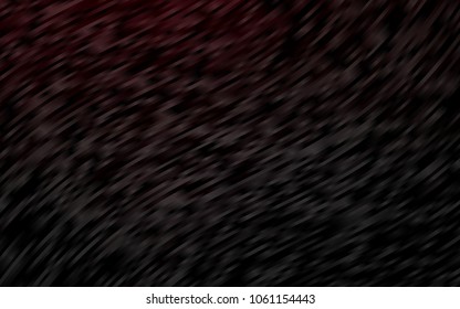Dark Black vector pattern with lamp shapes. Modern gradient abstract illustration with bandy lines. New composition for your brand book.