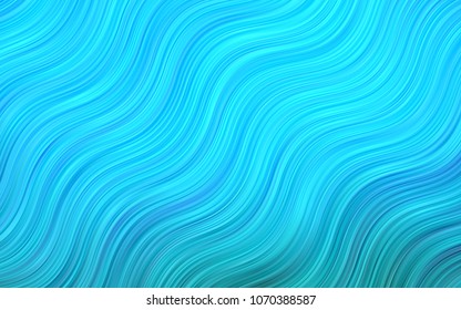 Dark Black vector pattern with lines, ovals. Colorful abstract illustration with gradient lines. A completely new marble design for your business.