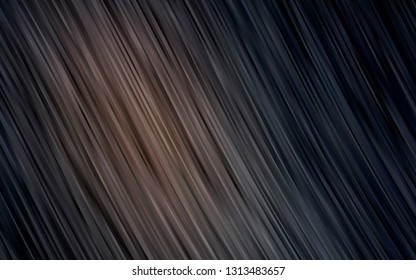 Dark Black vector pattern with lines, ovals. Creative geometric illustration in marble style with gradient. Marble design for your web site.
