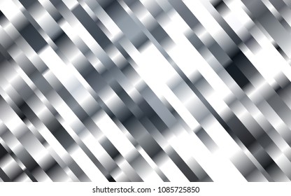 Dark Black vector pattern with narrow lines. Modern geometrical abstract illustration with staves. The pattern can be used for websites.