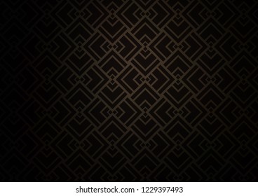 Dark Black vector pattern with narrow lines. Blurred decorative design in simple style with lines. Best design for your ad, poster, banner.