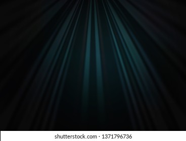 Dark Black vector pattern with narrow lines. Glitter abstract illustration with colored sticks. Backdrop for TV commercials.