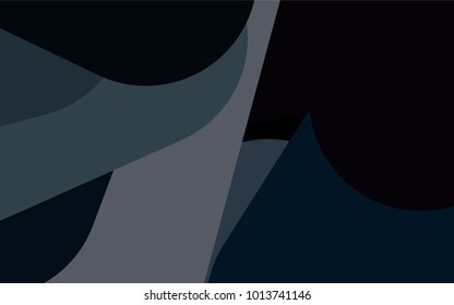 Dark Black vector pattern with rounded lines. Glitter abstract illustration with colored sticks. The pattern can be used as ads, poster, banner for medicine.