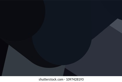 Dark Black vector pattern with rounded lines. Shining colored illustration with rounded stripes. The pattern can be used for medical ad, booklets, leaflets